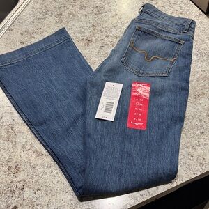 Jennifer Kimes Ranch Dark Blue Flare Jeans